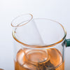 Infusor de té de vidrio resistente al calor creativo para té de hojas sueltas (1 paquete), (paquete de 3) o (paquete de 6)