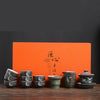 New Chinese Crane Tea Set - Yulan Cup and Exposure Variations Available!