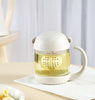 ¡Haz el mono con tu té favorito en esta adorable taza de té de mono con infusor de melocotón!